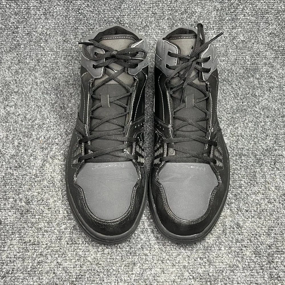 Air Jordan 1 Flight Shoes Men's Size 12 Black Grey Retro‎ Athletic Basketball
